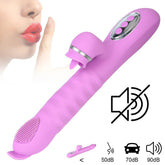 25cm Big Dildo Brush Vibrator - Seductiva